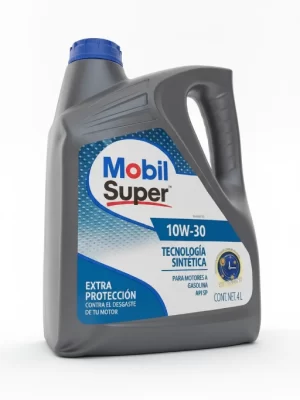 Aceite de Motor Mobil Super 10W-30 sintético API SP