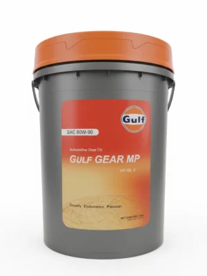Aceite para Diferencial Gulf Gear MP 80W-90 API GL-5  Balde 5 gln